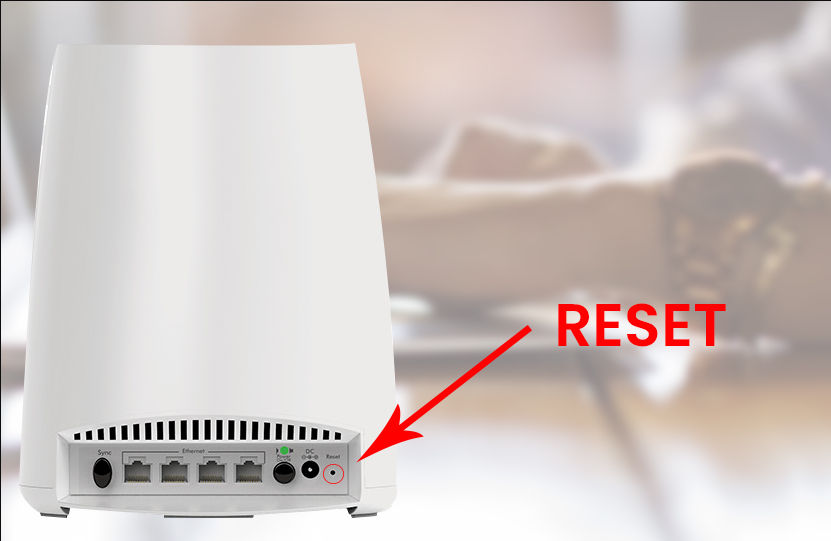 reset orbi router