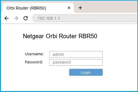 Netgear Orbi Router RBR50 setup