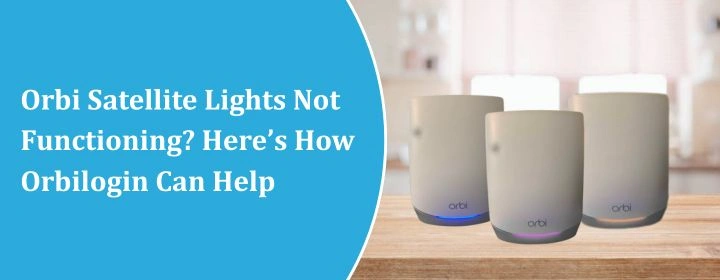 orbi satellite lights