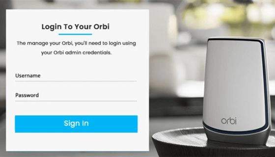 Orbi Setup Via Browser