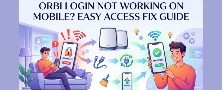 orbi login not working