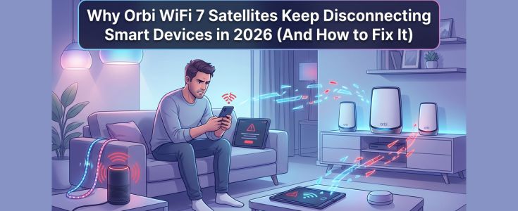 Orbi WiFi 7 Satellites