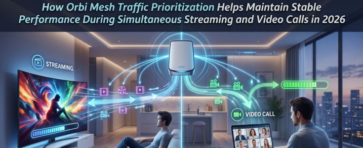 Orbi Mesh Traffic Prioritization