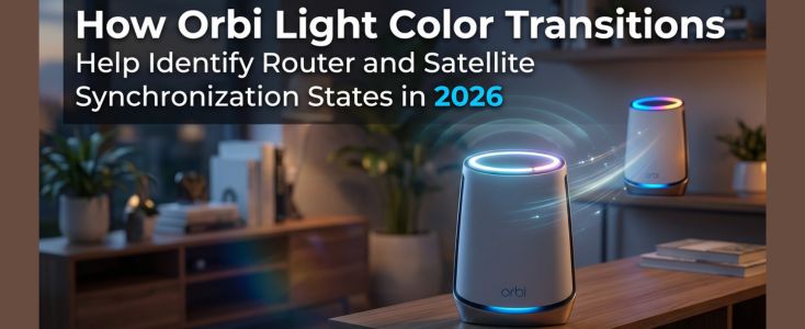 Orbi Light Color Transitions